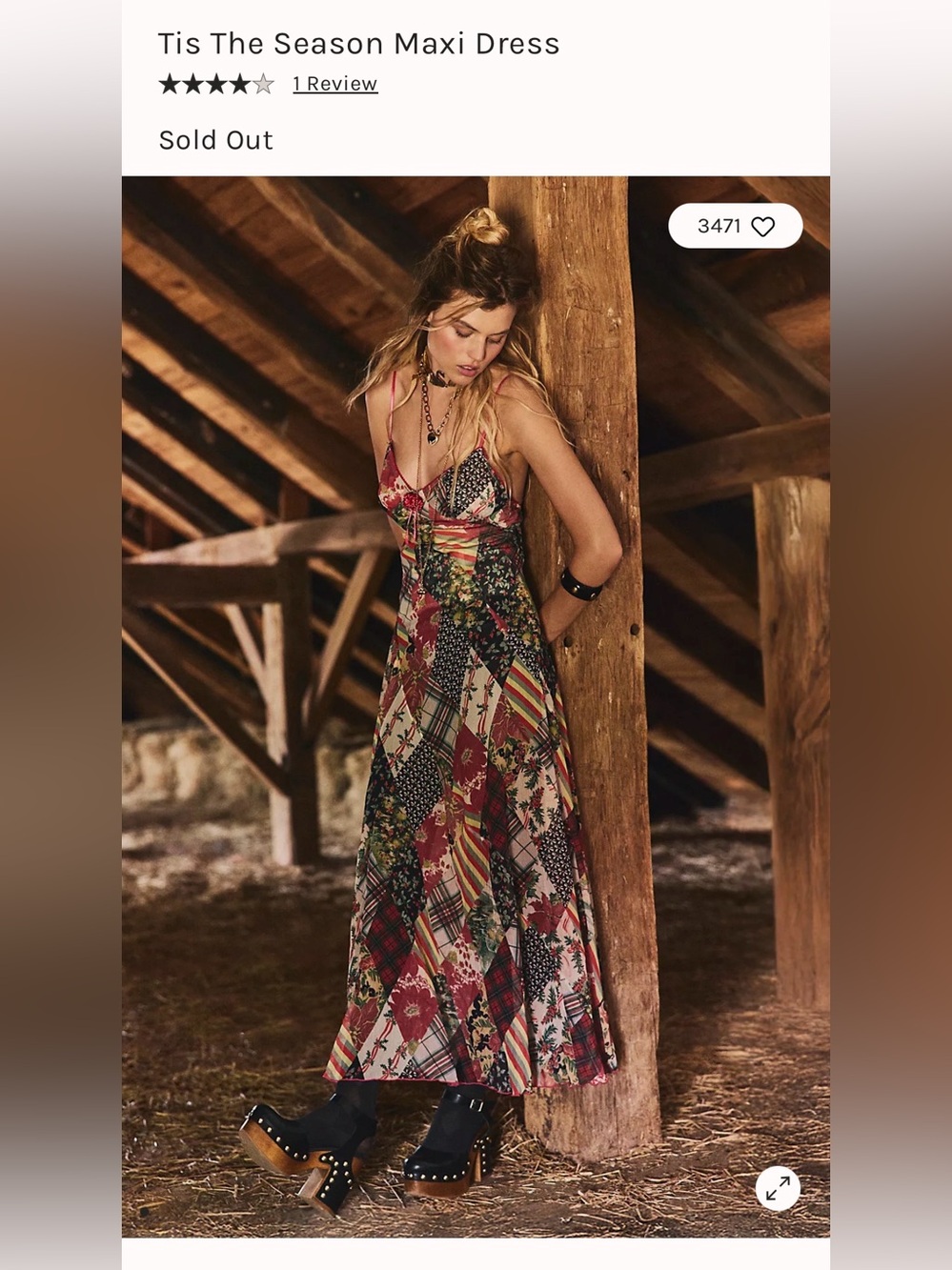 Tis The Season Maxi Dress Free People